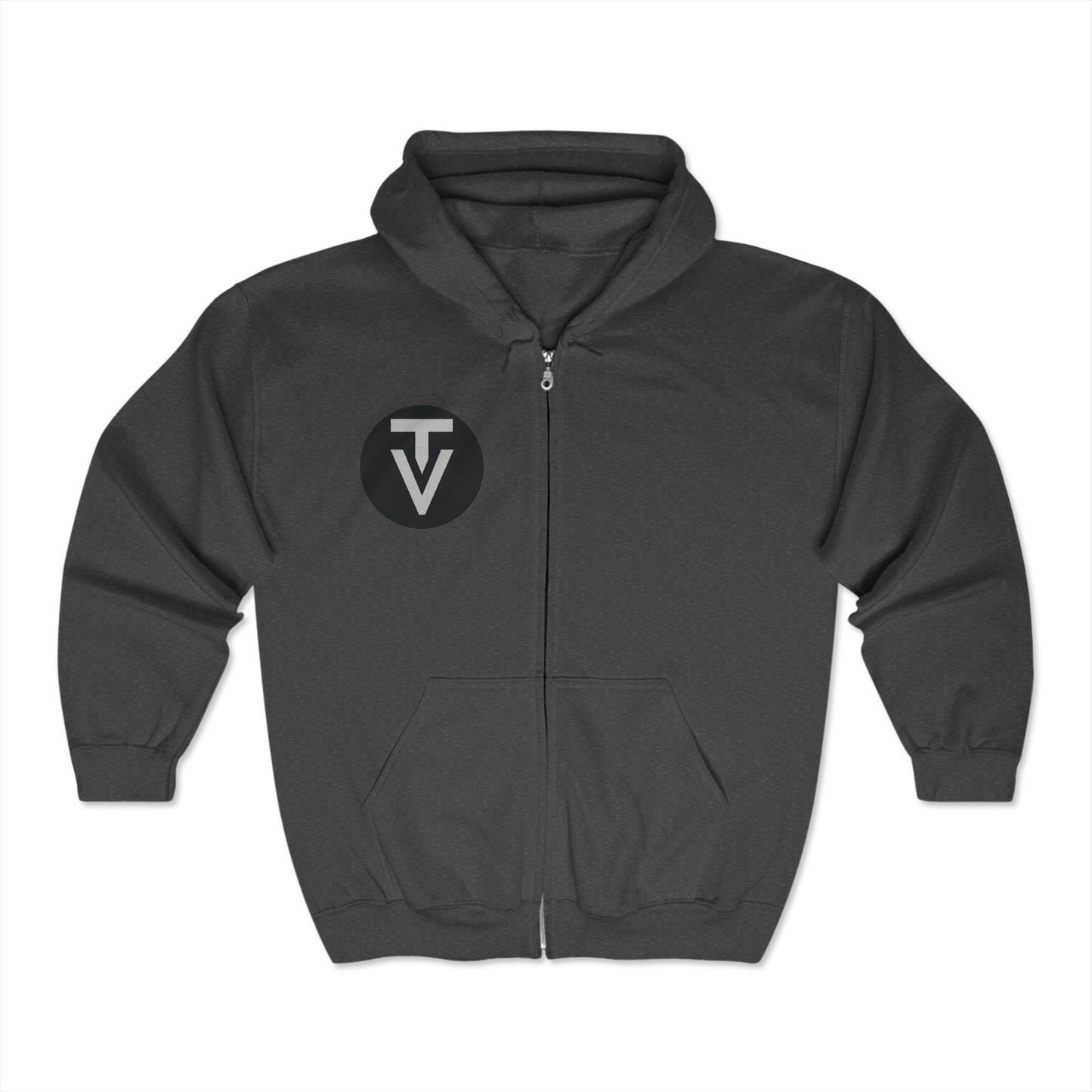 TV Unisex Full Zip Hooded Sweatshirt