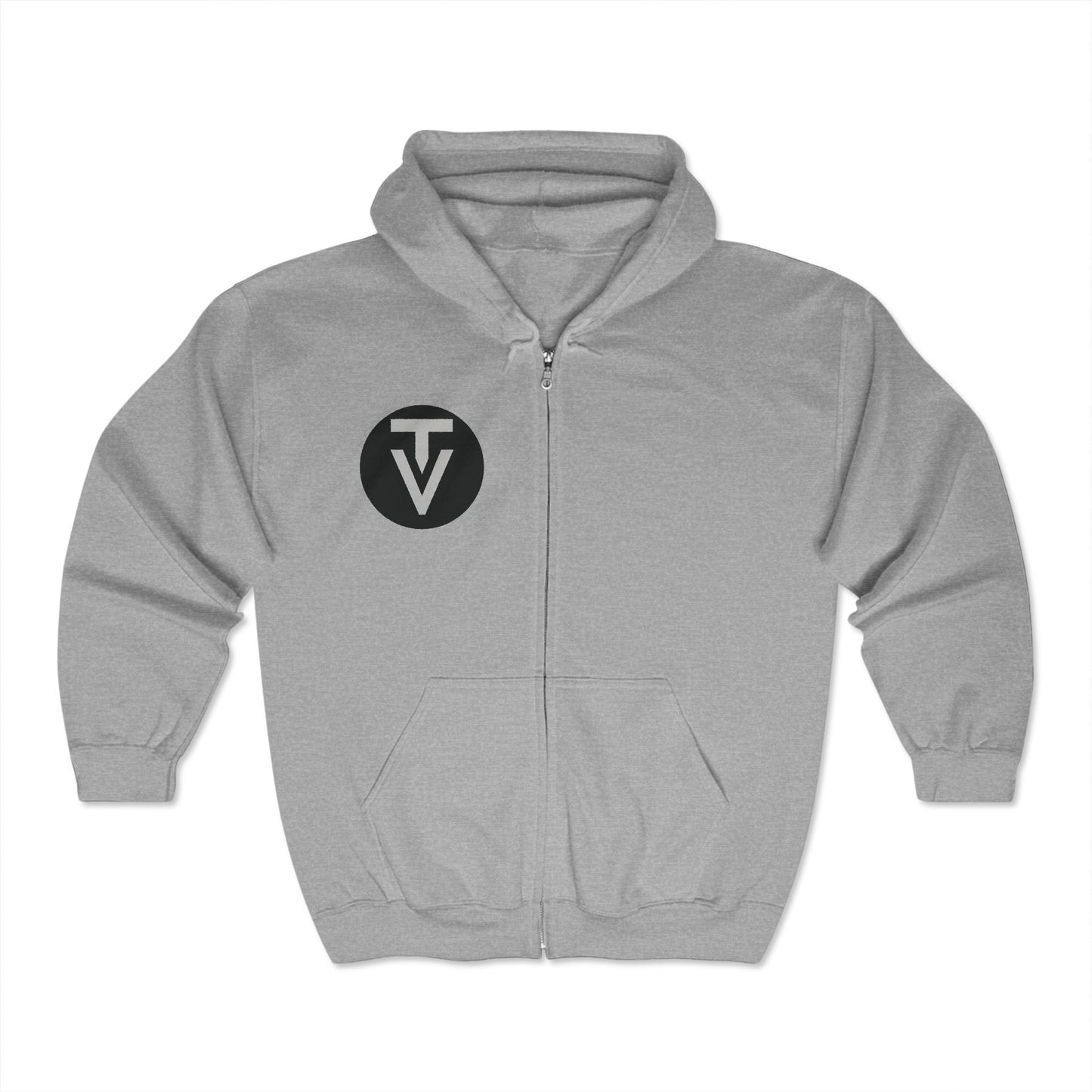 TV Unisex Full Zip Hooded Sweatshirt