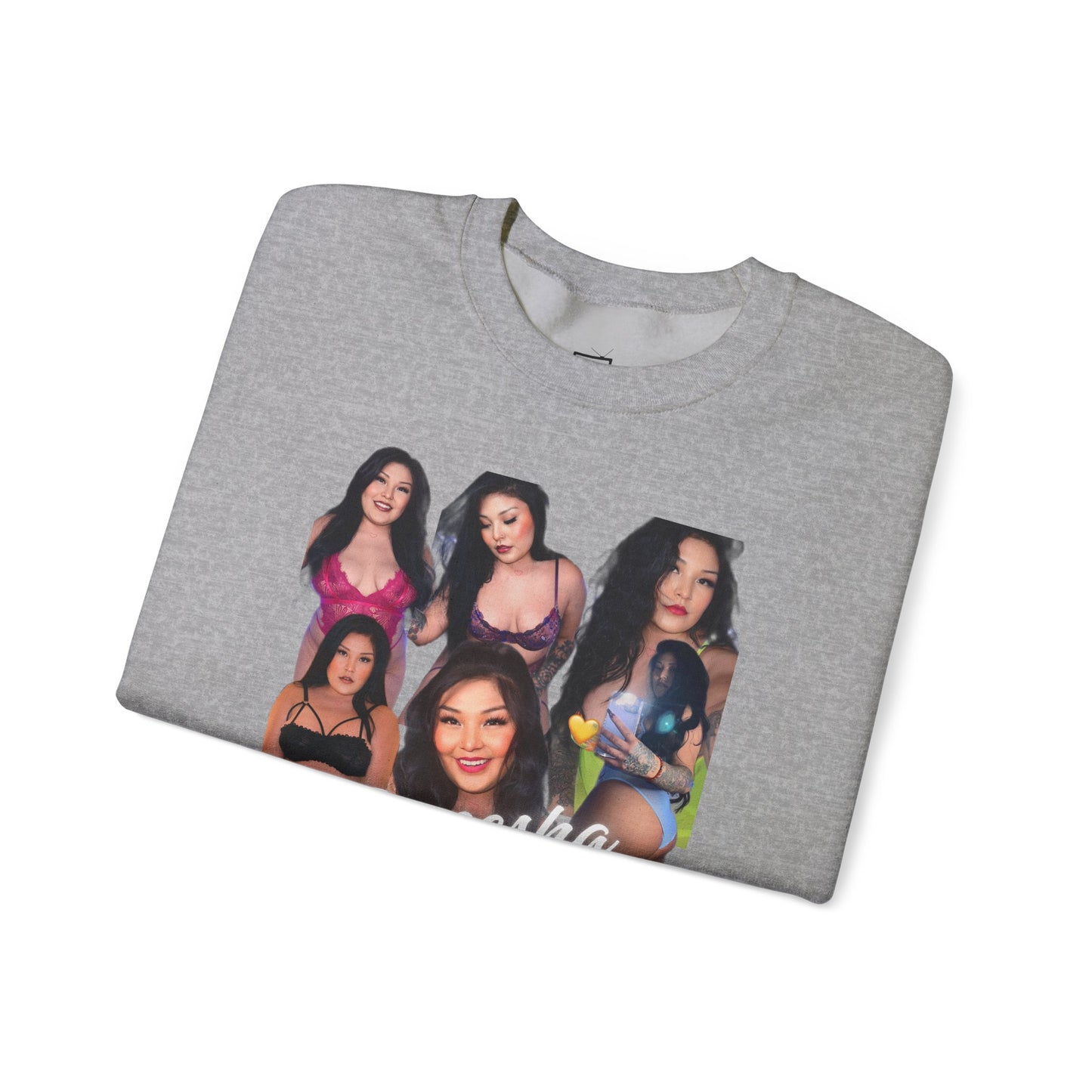 Taneesha Collage Unisex Crewneck Sweatshirt
